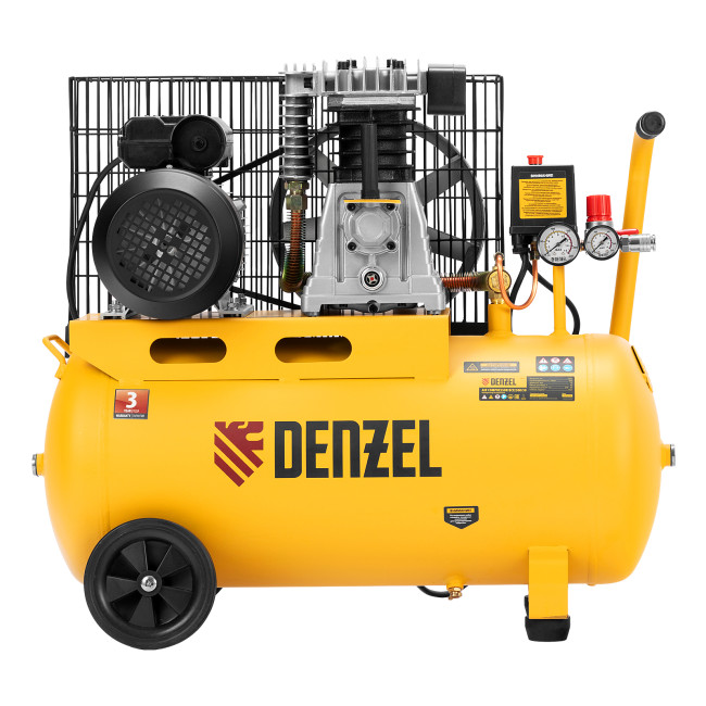 Компрессор воздушный BCI2300/50, ременный привод, 2.3 кВт, 50 литров, 400 л/мин Denzel в Красноярске Компрессор воздушный BCI2300/50, ременный привод, 2.3 кВт, 50 литров, 400 л/мин Denzel в Красноярске