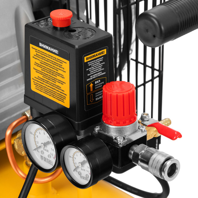 Компрессор воздушный BCI2300/50, ременный привод, 2.3 кВт, 50 литров, 400 л/мин Denzel в Красноярске Компрессор воздушный BCI2300/50, ременный привод, 2.3 кВт, 50 литров, 400 л/мин Denzel в Красноярске