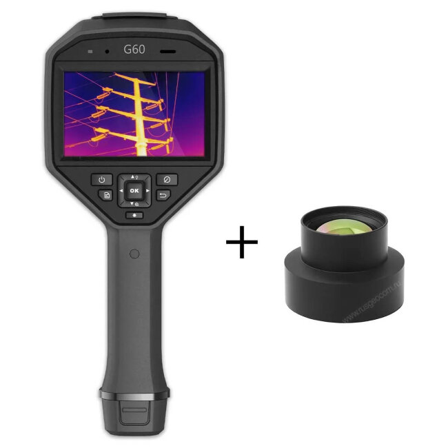 Тепловизор HIKMICRO G60 в комплекте с дополнительным объективом HM-G605-LENS + поверка в Красноярске