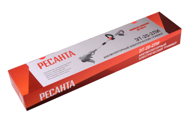 Аккумуляторный триммер Ресанта ЭТ-20-2ЛИ в Красноярске Аккумуляторный триммер Ресанта ЭТ-20-2ЛИ в Красноярске