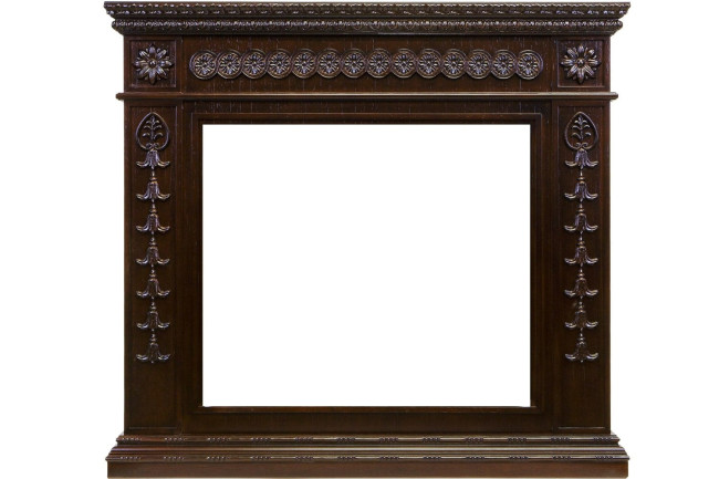 Каминокомплект Milan - Темный дуб с очагом Symphony 26'' DF2608-INT в Красноярске