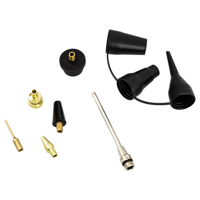 Компрессор воздушный DL1100 1.1 кВт, 180 л/мин, с набором аксессуаров Denzel в Красноярске