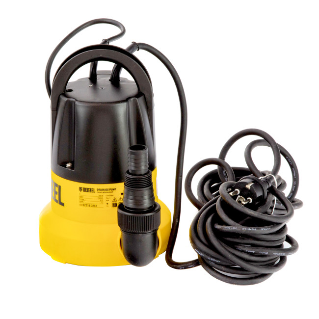 Дренажный насос DP500E, 500 Вт, подъем 7 м, 7000 л/ч Denzel в Красноярске