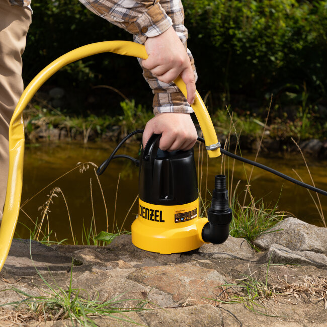 Дренажный насос DP500E, 500 Вт, подъем 7 м, 7000 л/ч Denzel в Красноярске