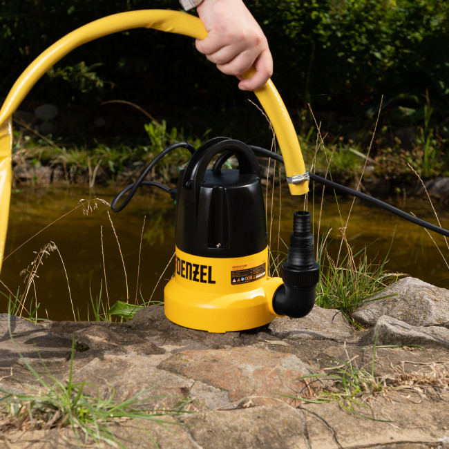 Дренажный насос DP500E, 500 Вт, подъем 7 м, 7000 л/ч Denzel в Красноярске