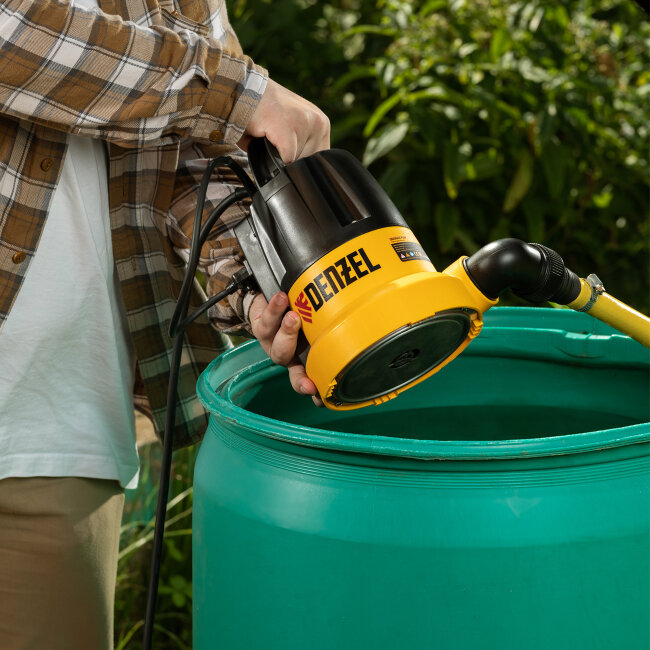 Дренажный насос DP500E, 500 Вт, подъем 7 м, 7000 л/ч Denzel в Красноярске