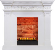 Каминокомплект Amalfi - Белый дуб с очагом Cassette 400 LNH-INT PS (без дров) Каминокомплект Amalfi - Белый дуб с очагом Cassette 400 LNH-INT PS (без дров)