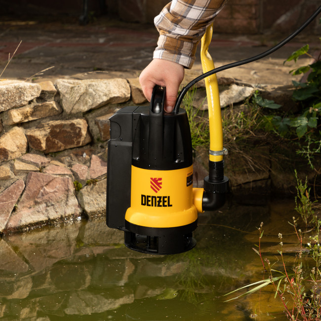 Дренажный насос DP800A, 800 Вт, подъем 5 м, 13000 л/ч Denzel в Красноярске