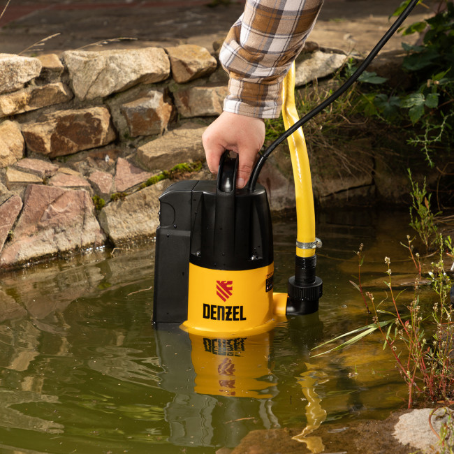 Дренажный насос DP800A, 800 Вт, подъем 5 м, 13000 л/ч Denzel в Красноярске