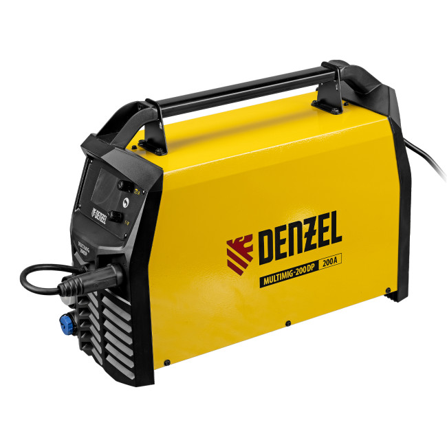 Аппарат инвертор. полуавтомат. сварки MultiMIG-200DP Synergy Double Pulse, 200 А, ПВ 80% Denzel в Красноярске Аппарат инвертор. полуавтомат. сварки MultiMIG-200DP Synergy Double Pulse, 200 А, ПВ 80% Denzel в Красноярске