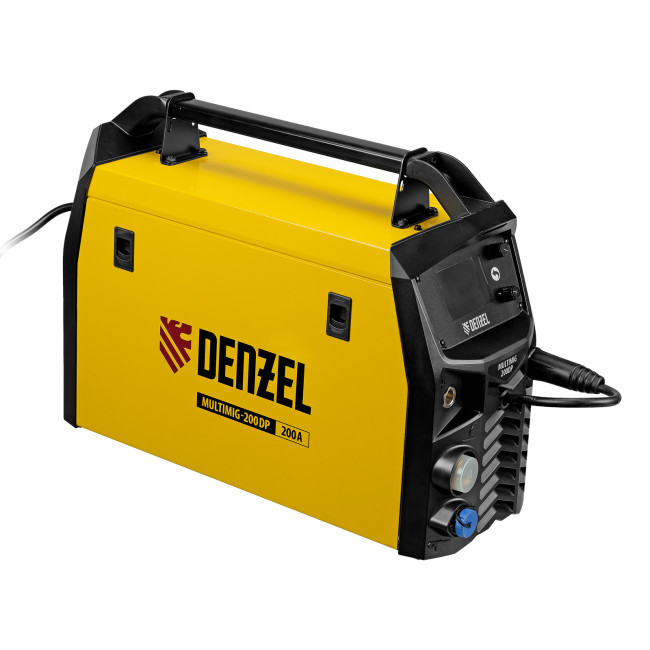 Аппарат инвертор. полуавтомат. сварки MultiMIG-200DP Synergy Double Pulse, 200 А, ПВ 80% Denzel в Красноярске Аппарат инвертор. полуавтомат. сварки MultiMIG-200DP Synergy Double Pulse, 200 А, ПВ 80% Denzel в Красноярске