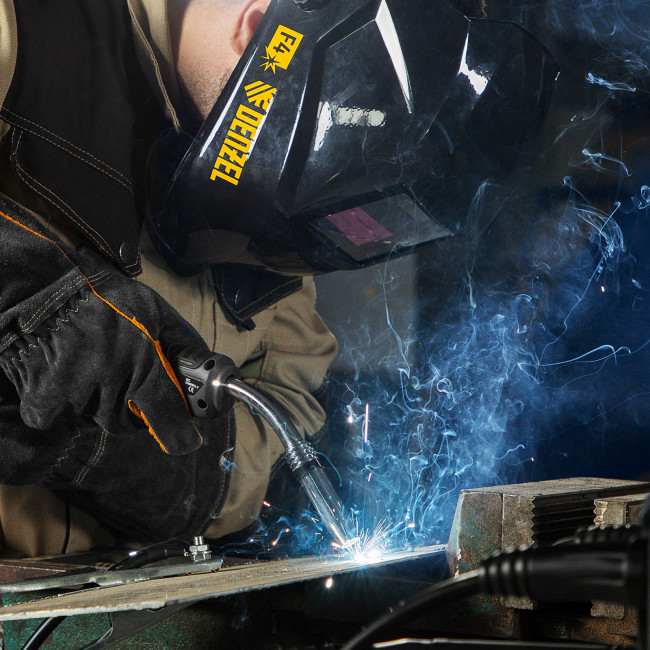 Аппарат инвертор. полуавтомат. сварки MultiMIG-200DP Synergy Double Pulse, 200 А, ПВ 80% Denzel в Красноярске Аппарат инвертор. полуавтомат. сварки MultiMIG-200DP Synergy Double Pulse, 200 А, ПВ 80% Denzel в Красноярске