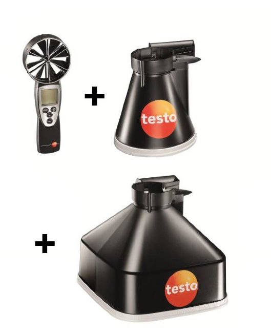 Комплект Testo 417 с набором воронок в Красноярске