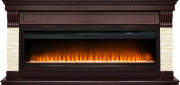 Каминокомплект Denver - Темный дуб / Бежевый с очагом Vision 60 LED Каминокомплект Denver - Темный дуб / Бежевый с очагом Vision 60 LED