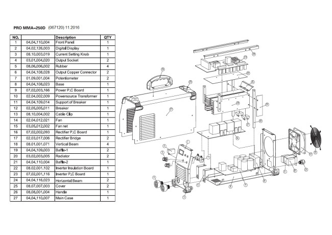 Сварочный инвертор TSS PRO MMA-250D в Красноярске