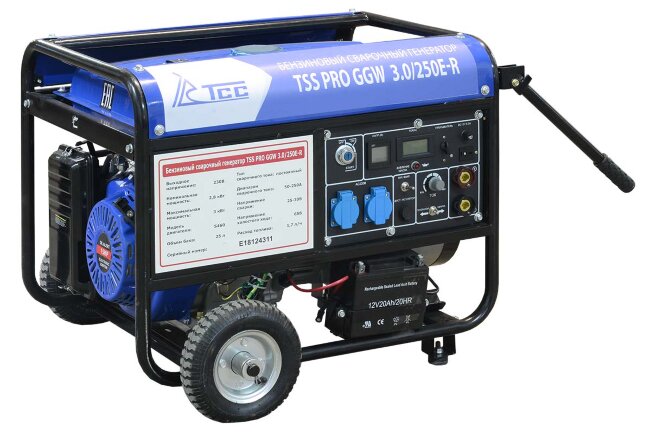 Бензиновый сварочный генератор TSS PRO GGW 3.0/250E-R в Красноярске