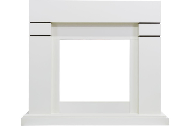 Каминокомплект Lindos - Белый (Высота 915 мм) с очагом Dioramic 26 LED FX в Красноярске