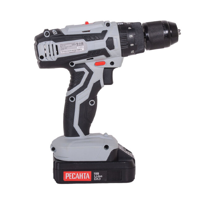 Дрель-шуруповерт аккумуляторная ДА-18-2ЛК-У Ресанта в Красноярске