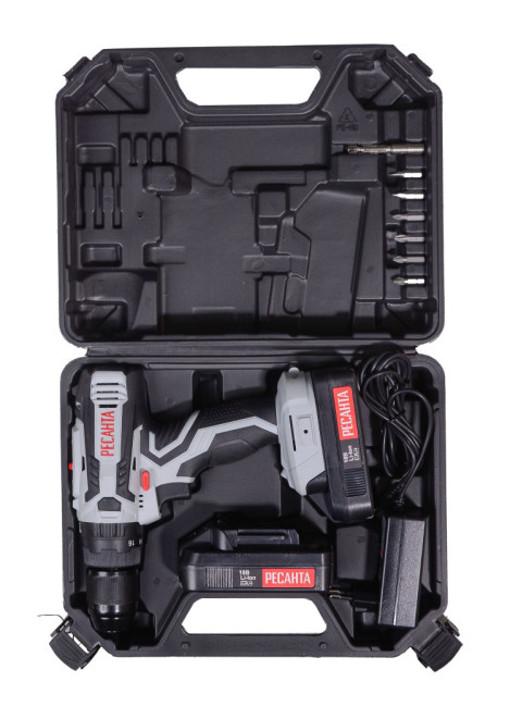 Дрель-шуруповерт аккумуляторная ДА-18-2ЛК-У Ресанта в Красноярске