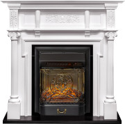 Каминокомплект Oxford - Белый с очагом Majestic FX M Black RC Каминокомплект Oxford - Белый с очагом Majestic FX M Black RC