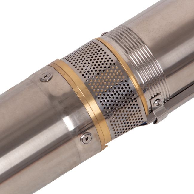 Скважинный насос DWC-4-80, центробежный, диаметр 4", 1500 Вт, 5700 л/ч, напор 80 м Denzel в Красноярске