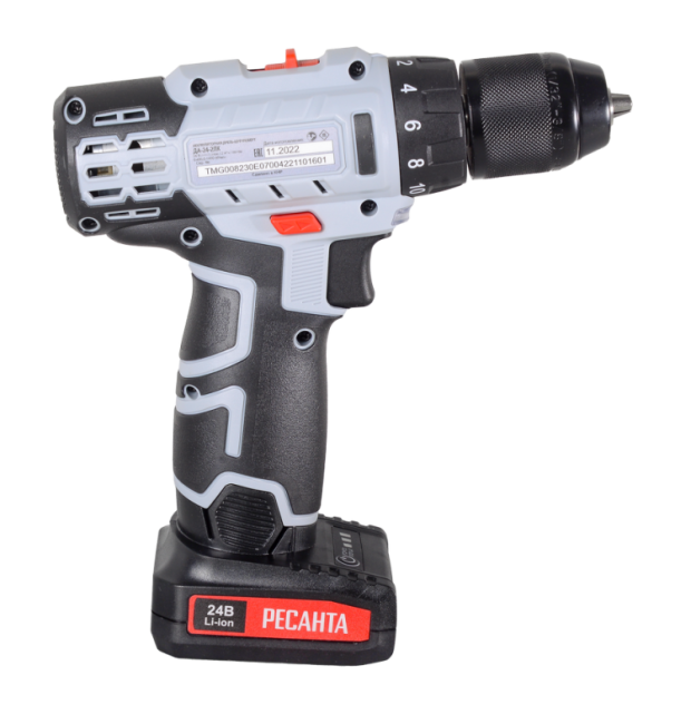 Дрель-шуруповерт аккумуляторная ДА-24-2ЛК Ресанта в Красноярске