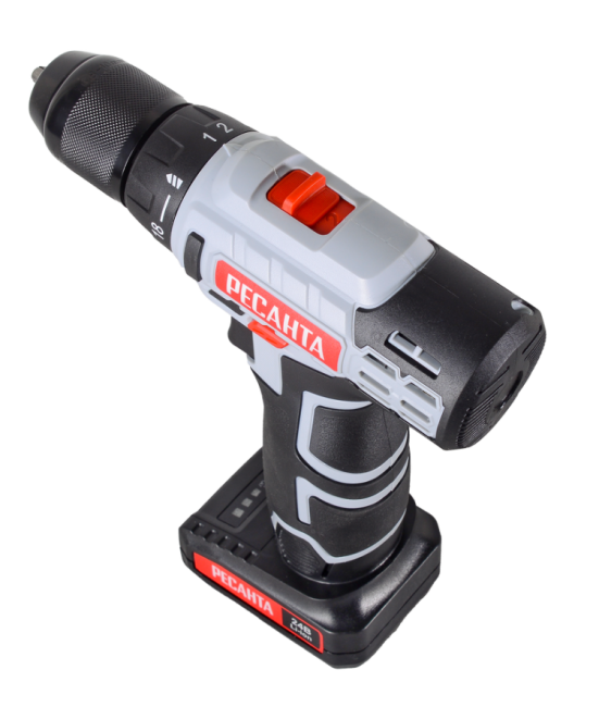 Дрель-шуруповерт аккумуляторная ДА-24-2ЛК Ресанта в Красноярске