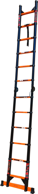 Лестница телескопическая трансформер стальная 2,5/5,0 м TM-5050C в Красноярске