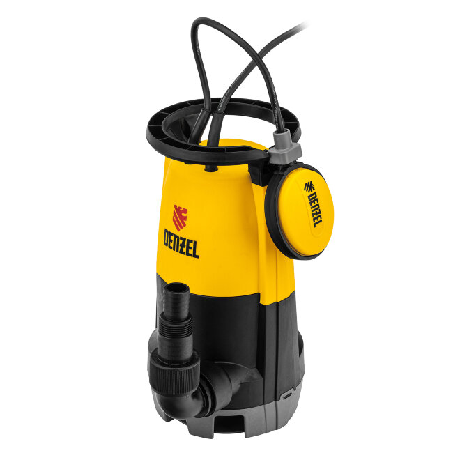 Дренажный насос для чистой и грязной воды DP450S, 450 Вт, напор 6 м, 12000 л/ч Denzel в Красноярске