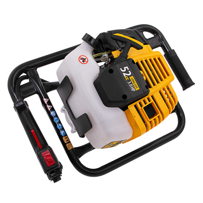 Мотобур DX-52, объём двигателя 52 см3, соединение 20 мм, без шнека Denzel в Красноярске Мотобур DX-52, объём двигателя 52 см3, соединение 20 мм, без шнека Denzel в Красноярске