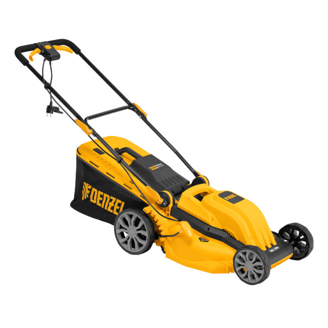 Газонокосилка электрическая GMC-2000, шир. 44см, 2000 Вт, 6 уров., травосб. 45 л Denzel в Красноярске Газонокосилка электрическая GMC-2000, шир. 44см, 2000 Вт, 6 уров., травосб. 45 л Denzel в Красноярске