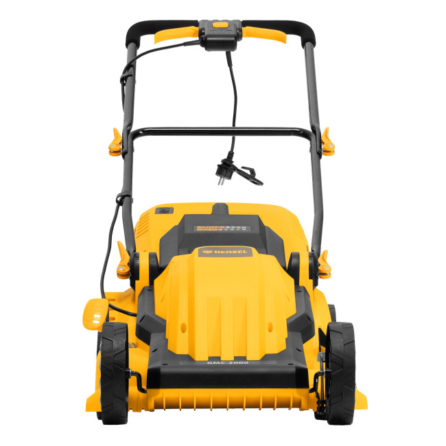 Газонокосилка электрическая GMC-2000, шир. 44см, 2000 Вт, 6 уров., травосб. 45 л Denzel в Красноярске Газонокосилка электрическая GMC-2000, шир. 44см, 2000 Вт, 6 уров., травосб. 45 л Denzel в Красноярске