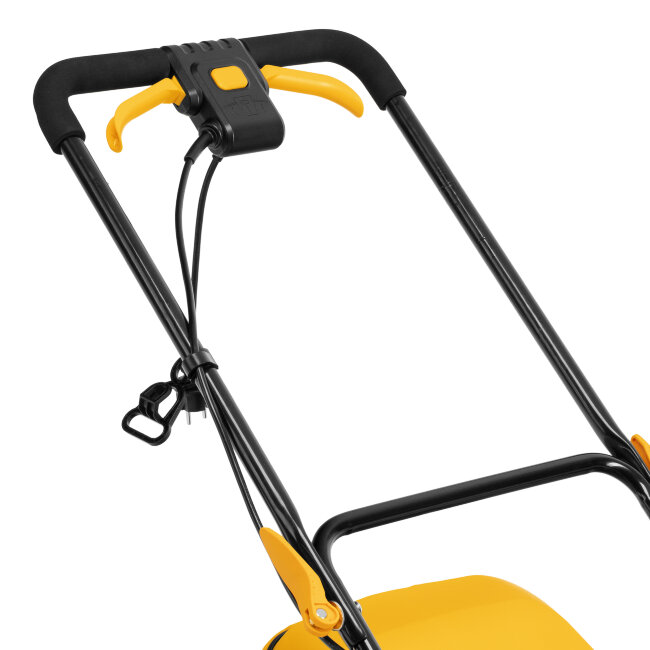 Газонокосилка электрическая GMC-2000, шир. 44см, 2000 Вт, 6 уров., травосб. 45 л Denzel в Красноярске Газонокосилка электрическая GMC-2000, шир. 44см, 2000 Вт, 6 уров., травосб. 45 л Denzel в Красноярске