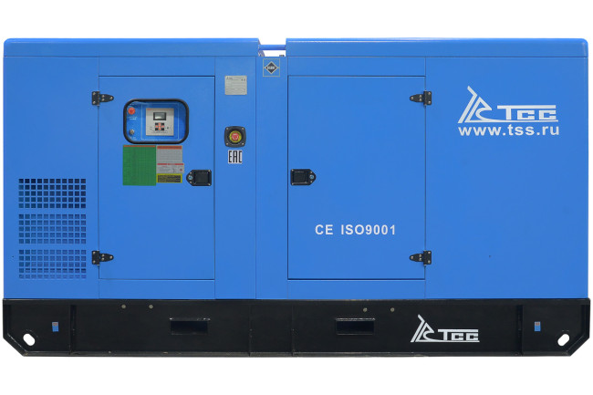 Дизельный генератор ТСС АД-150С-Т400 в шумозащитном кожухе с АВР в Красноярске