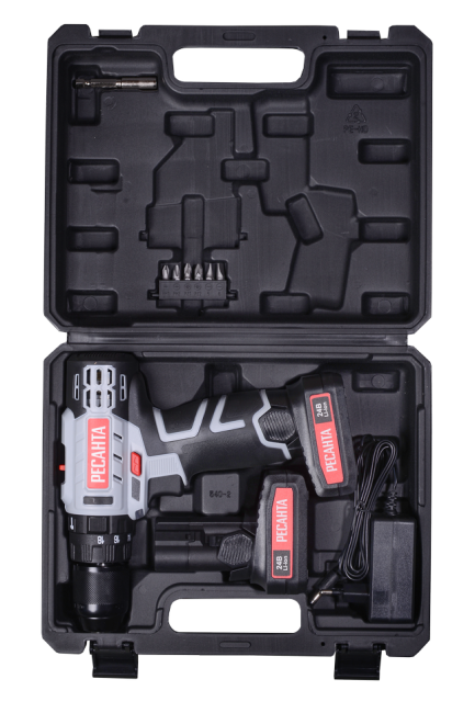 Дрель-шуруповерт аккумуляторная ДА-24-2ЛК-У Ресанта в Красноярске