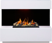 Каминокомплект Kyoto - Белый с очагом Cassette 600 LNH-INT (с дровами) Каминокомплект Kyoto - Белый с очагом Cassette 600 LNH-INT (с дровами)