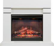 Каминокомплект Lindos - Алебастр (Высота 985мм) с очагом Symphony 26'' DF2608-INT