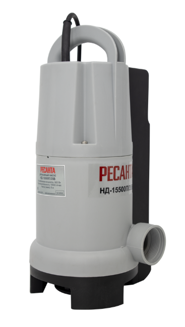 Дренажный насос Ресанта НД-15500П/35B в Красноярске Дренажный насос Ресанта НД-15500П/35B в Красноярске