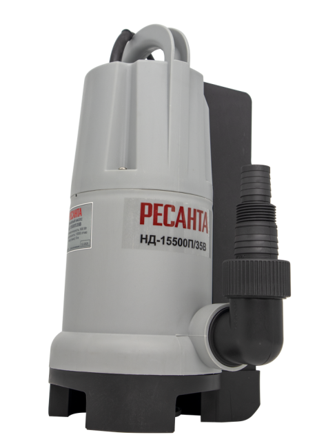 Дренажный насос Ресанта НД-15500П/35B в Красноярске Дренажный насос Ресанта НД-15500П/35B в Красноярске