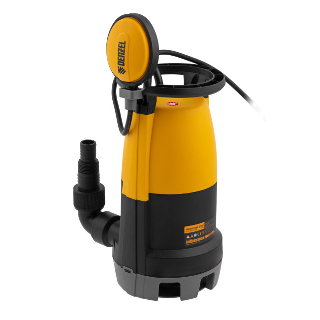 Дренажный насос для чистой и грязной воды DP-600S, 600 Вт, напор 7 м, 13000 л/ч Denzel в Красноярске