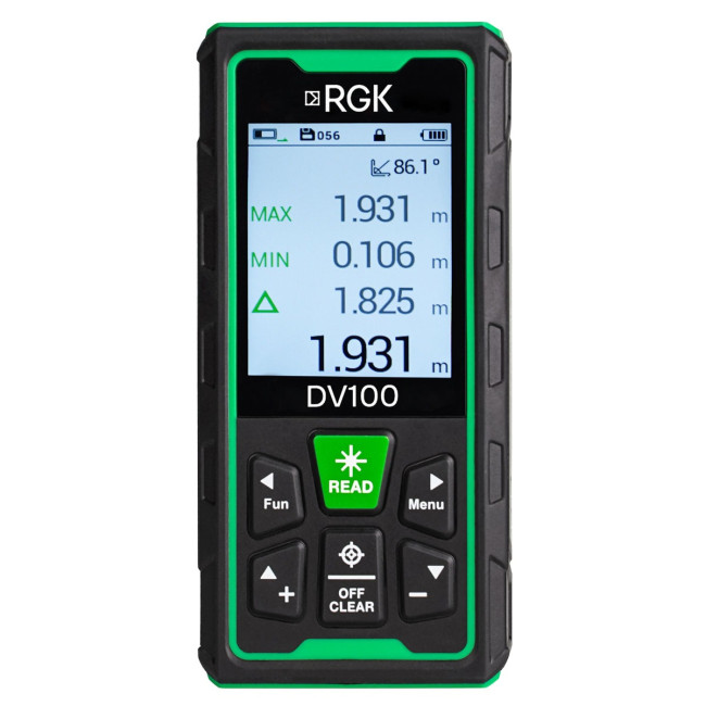 Лазерный дальномер с видоискателем RGK DV100 с калибровкой в Красноярске