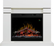 Каминокомплект Lindos - Алебастр (Высота 985мм) с очагом Symphony 26'' DF2624L-INT