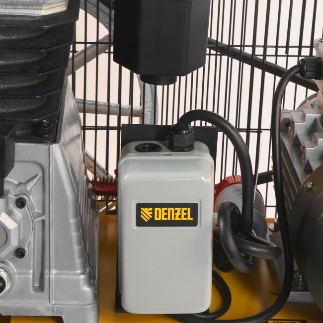 Компрессор воздушный, ременный привод BCI5500-T/270, 5.5 кВт, 270 литров, 850 л/мин Denzel в Красноярске