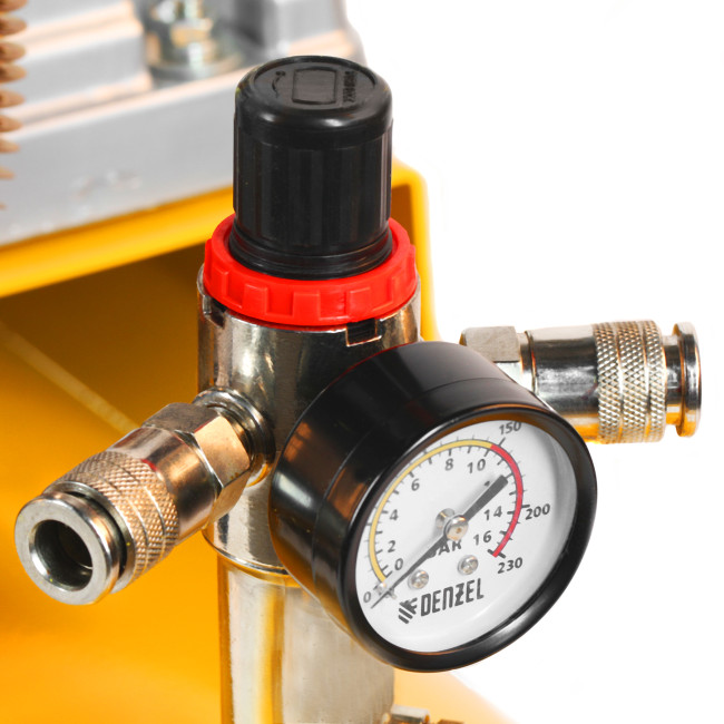 Компрессор воздушный, ременный привод BCI5500-T/270, 5.5 кВт, 270 литров, 850 л/мин Denzel в Красноярске