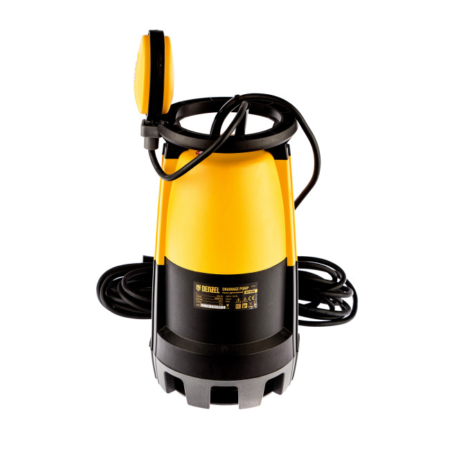 Дренажный насос для чистой и грязной воды DP900S, 900 Вт, напор 9 м, 18000 л/ч Denzel в Красноярске