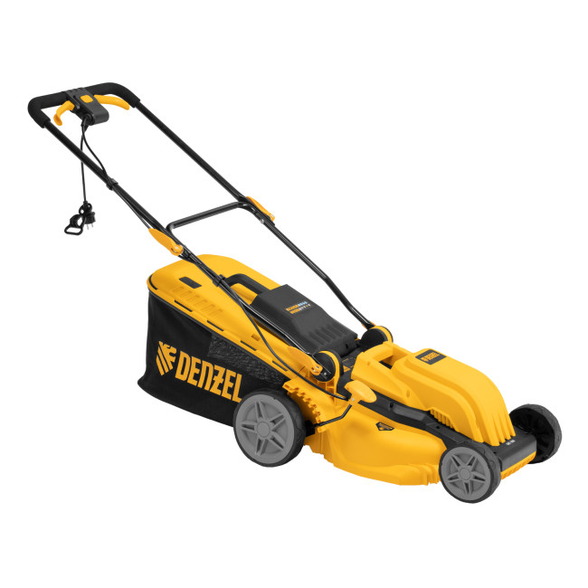 Газонокосилка электрическая GMC-1800, шир. 38см, 1800 Вт, 6 уров., травосб. 35 л Denzel в Красноярске Газонокосилка электрическая GMC-1800, шир. 38см, 1800 Вт, 6 уров., травосб. 35 л Denzel в Красноярске