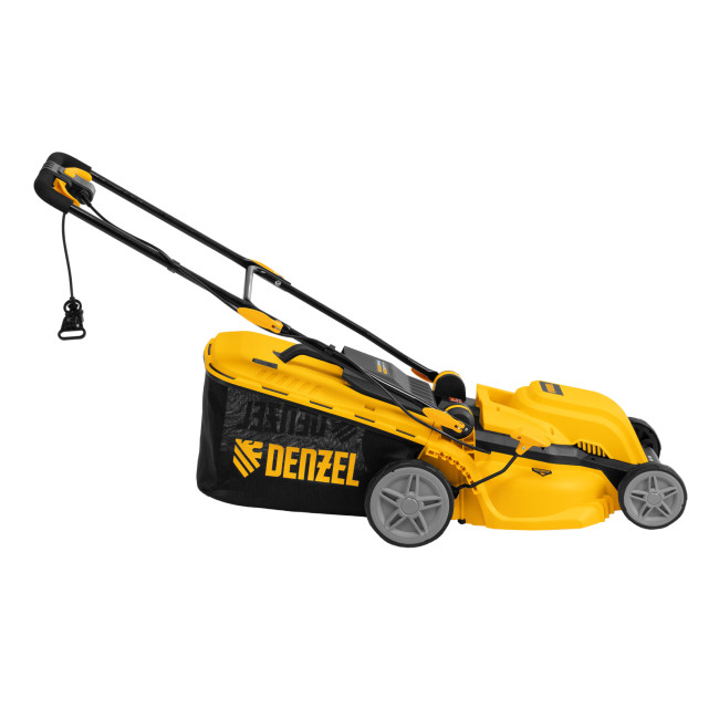 Газонокосилка электрическая GMC-1800, шир. 38см, 1800 Вт, 6 уров., травосб. 35 л Denzel в Красноярске Газонокосилка электрическая GMC-1800, шир. 38см, 1800 Вт, 6 уров., травосб. 35 л Denzel в Красноярске