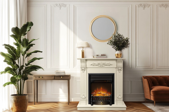 Портал Royal Flame Palermo SFT (Разборный) - Слоновая кость в Красноярске Портал Royal Flame Palermo SFT (Разборный) - Слоновая кость в Красноярске