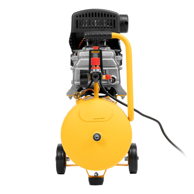 Компрессор воздушный DC1500/24, прямой привод, 1.5 кВт, 24 литра, 220 л/мин Denzel в Красноярске