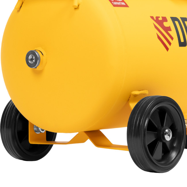 Компрессор воздушный DC1500/24, прямой привод, 1.5 кВт, 24 литра, 220 л/мин Denzel в Красноярске